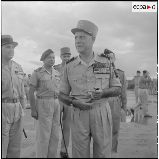 Portrait du général Salan.