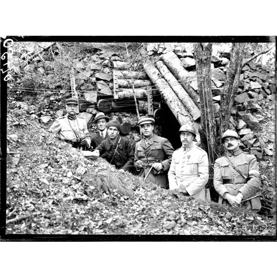 Thann (Alsace). La mission sud-américaine à l'observatoire de Rangen. [légende d'origine]