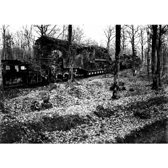 Mortzwiller (Alsace). La voie de garage des pièces d'A. L. G. P. [légende d'origine]