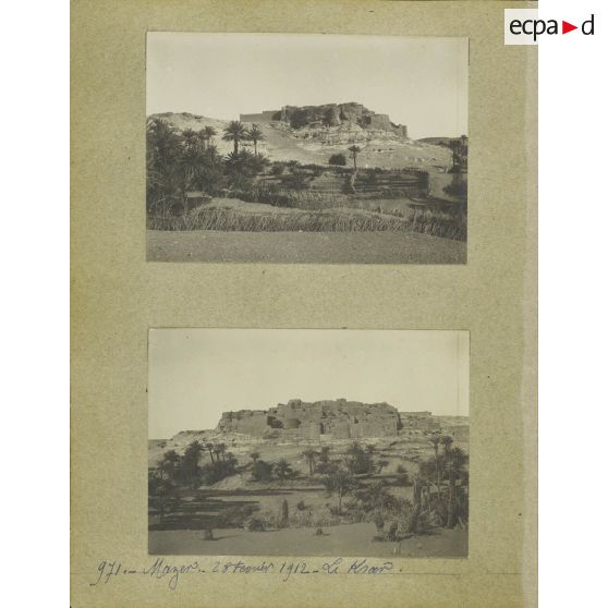 Album Imbert Algérie mission Nieger cahier B [(série 713-960)], page 12.