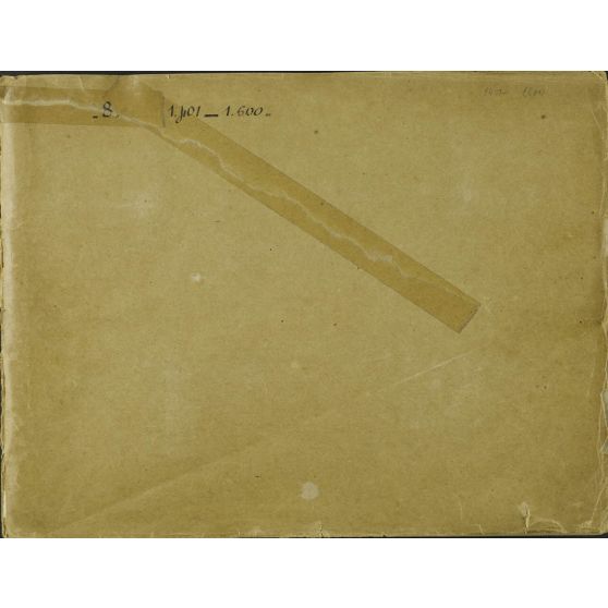 Album Imbert Tonkin 8 (série 1401 à 1600), page de couverture.