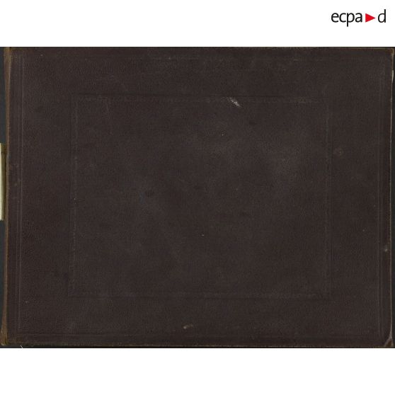 Album  Egypte, page de couverture.