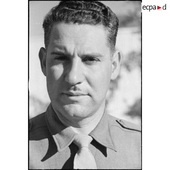 Portrait d'un officier de l'armée française.