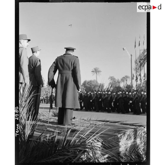 Défilé des troupes.