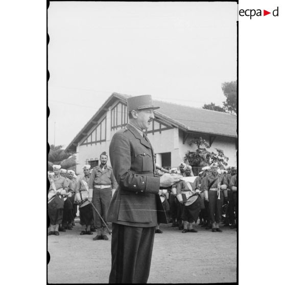 Allocution du général Koenig.