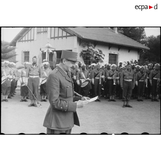 Allocution du général Koenig.