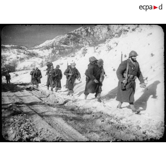 Départ de patrouille.