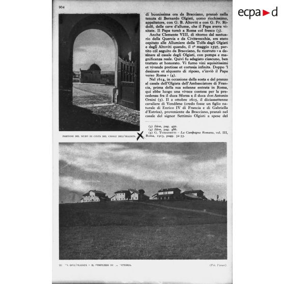 Reproduction du parc intérieur.