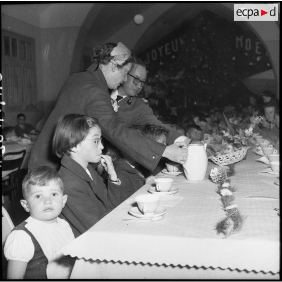 Goûter de l'arbre de Noël organisé par l'EMAT/AFN à Ben Akhnoun.