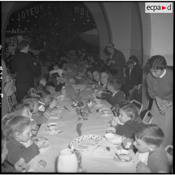 Goûter de l'arbre de Noël organisé par l'EMAT/AFN à Ben Akhnoun.