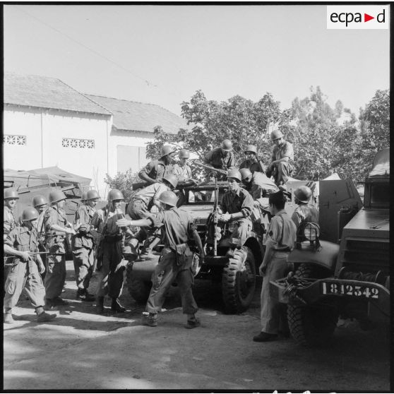 Opération du 2e BIC (bataillon d'infanterie coloniale) dans le secteur de Tigzirt (Kabylie).