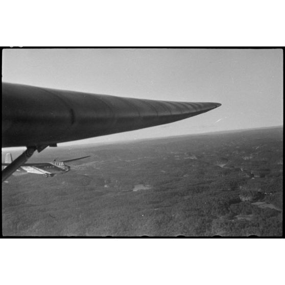 En Norvège, lors de manoeuvres, un planeur DFS-230 du 8./Luftlandegeschwader 1.