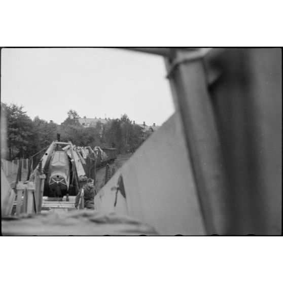 Transport de planeurs DFS-230 du 8./Luftlandegeschwader 1 (8./LLG1) en Norvège.