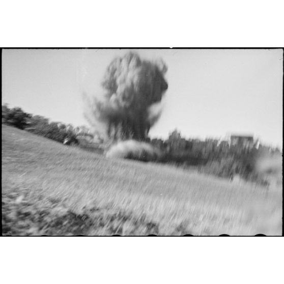 Destructions de routes dans la ville de Montefalcone Nel Sannio, dans la province de Campobasso.