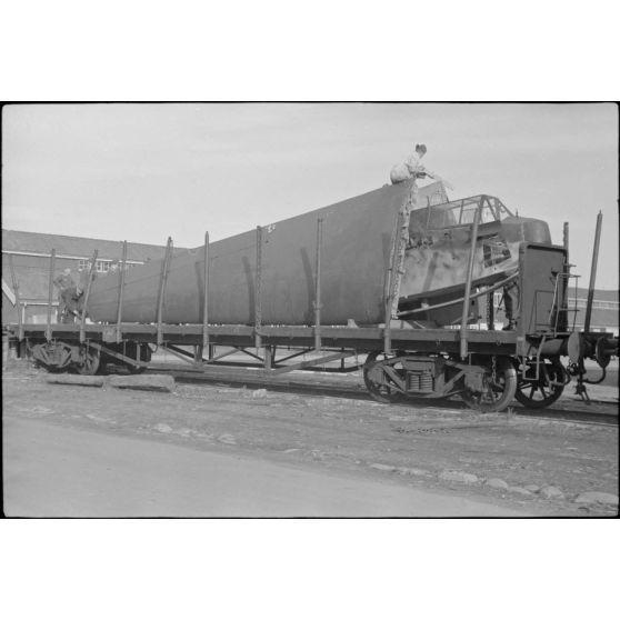 Transport de planeurs DFS-230 du 8./Luftlandegeschwader 1 (8./LLG1) en Norvège.