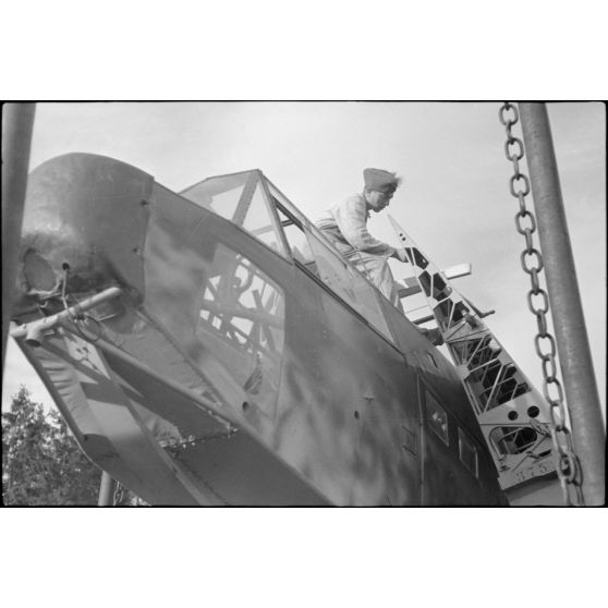 Transport de planeurs DFS-230 du 8./Luftlandegeschwader 1 (8./LLG1) en Norvège.