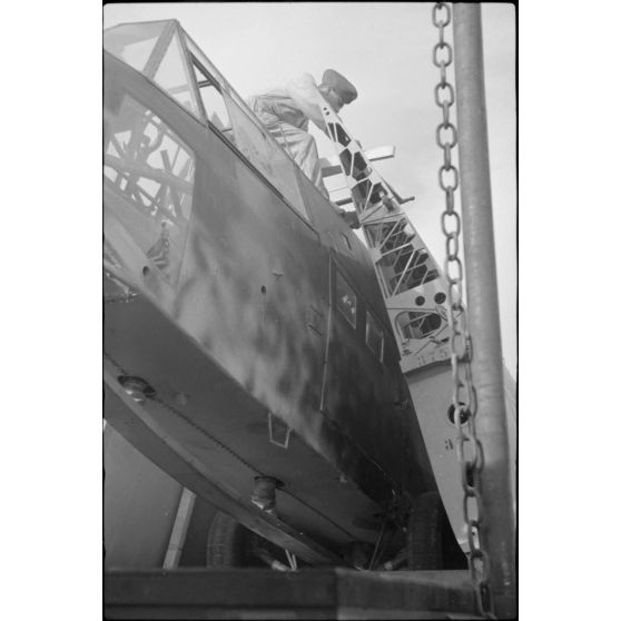 Transport de planeurs DFS-230 du 8./Luftlandegeschwader 1 (8./LLG1) en Norvège.