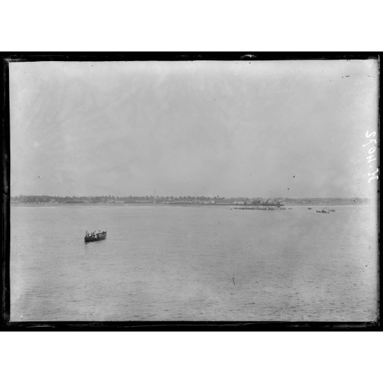 Cotonou. Vue sur le wharf. [légende d'origine]