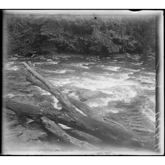Lala (Cameroun). Aspect de la rivière Dibombé. [légende d'origine]