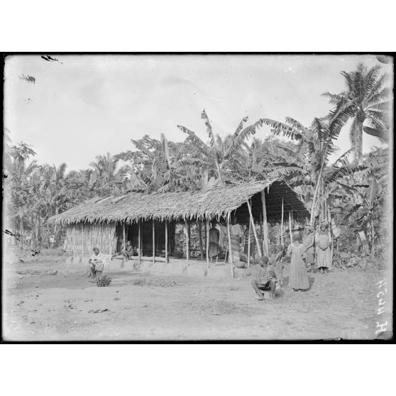 Kaké. Type de maison. [légende d'origine]