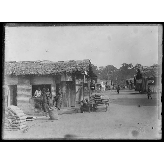 Eséka. Le nouveau village. [légende d'origine]