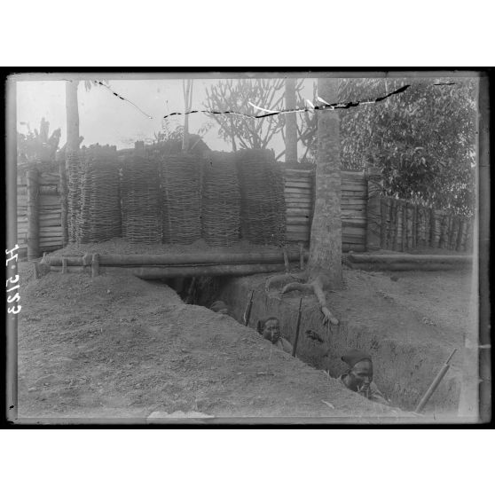 Campo. Le blockhaus du jardin d'essai. [légende d'origine]