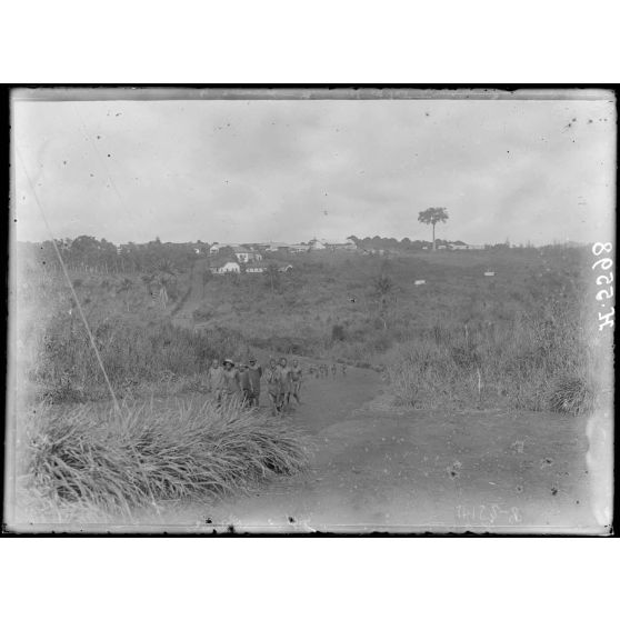 Yaoundé. Vue générale du poste. [légende d'origine]