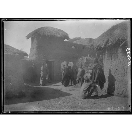 Kousseri. Maison kotoko. [légende d'origine]