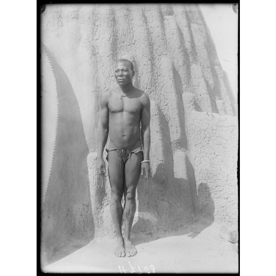 Tékélé. Type d'homme massa-tékélé. [légende d'origine]