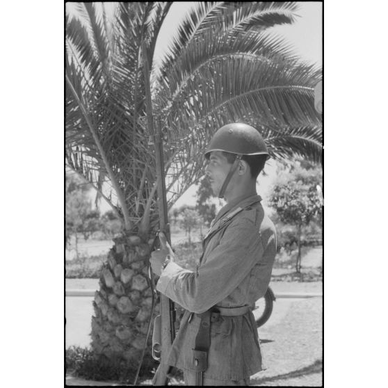 Forces italiennes stationnées à Kos.