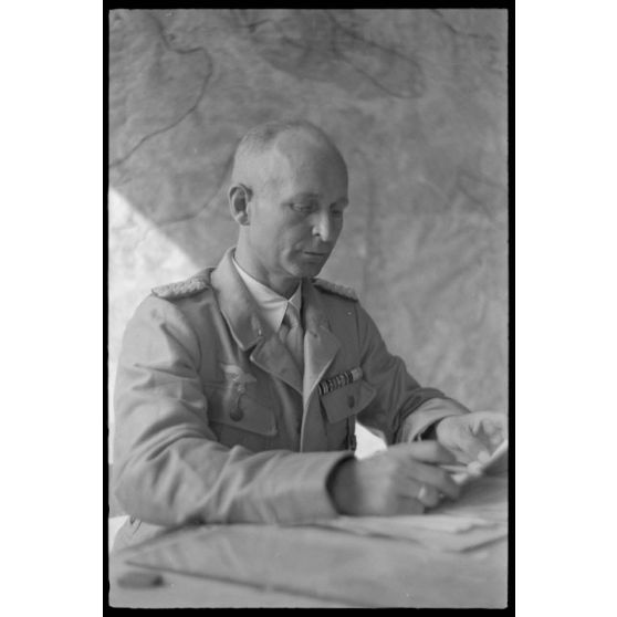 Portrait d'un commandant (Major) de la Luftwaffe.