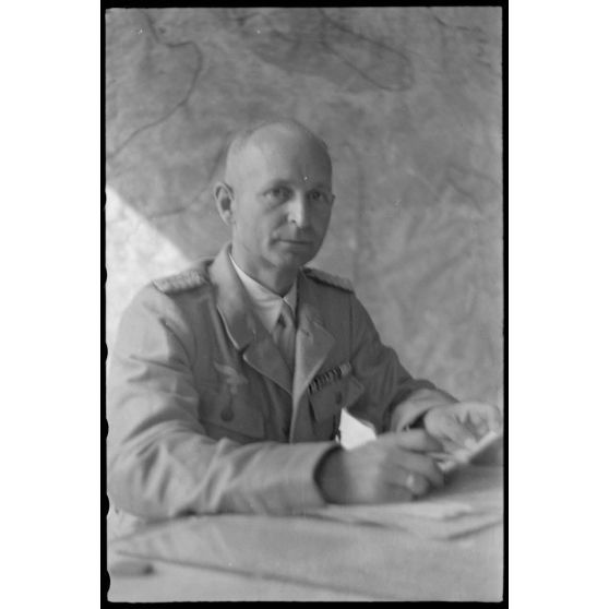 Portrait d'un commandant (Major) de la Luftwaffe.
