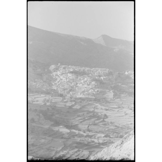 Paysage de Naxos, île des Cyclades.
