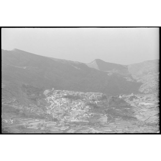 Paysage de Naxos, île des Cyclades.