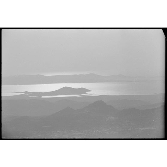 Paysage de Naxos, île des Cyclades.
