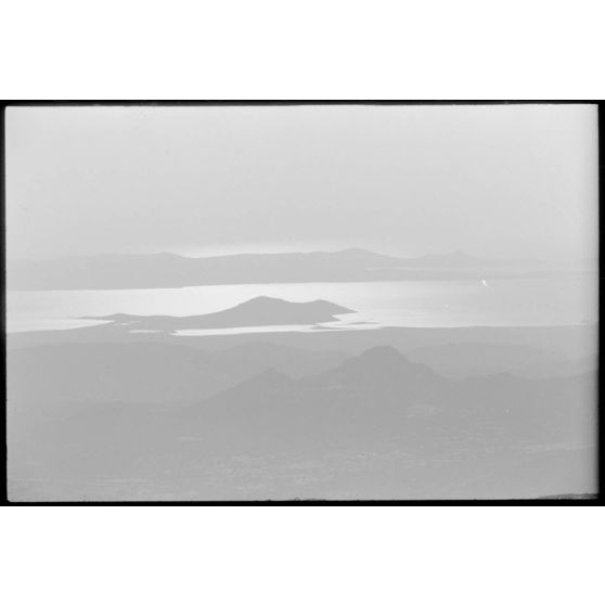 Paysage de Naxos, île des Cyclades.