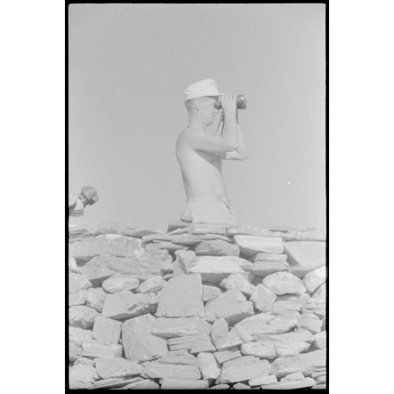 Paysage de Naxos, île des Cyclades.