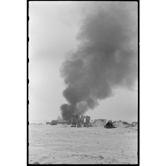 Dans le secteur de Sytschewka, lors de l'opération Büffelbewegung, la retraite allemande se poursuit.