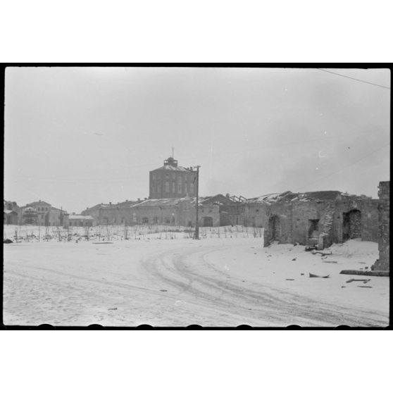 Dans le secteur de Sytschewka, lors de l'opération Büffelbewegung, la retraite allemande se poursuit.