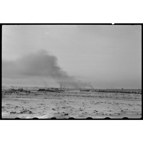 Dans le secteur de Sytschewka, lors de l'opération Büffelbewegung, la retraite allemande se poursuit.