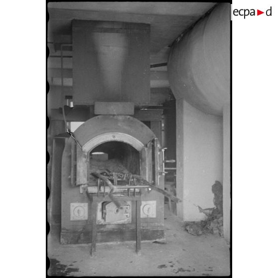 Four crématoire au camp de concentration de Natzweiler-Struthof.