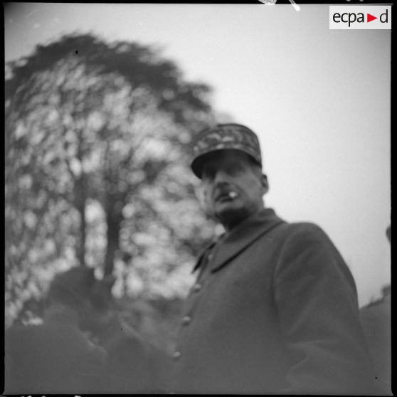 Portrait du général d'armée Blanchard, commandant de la 1re armée.