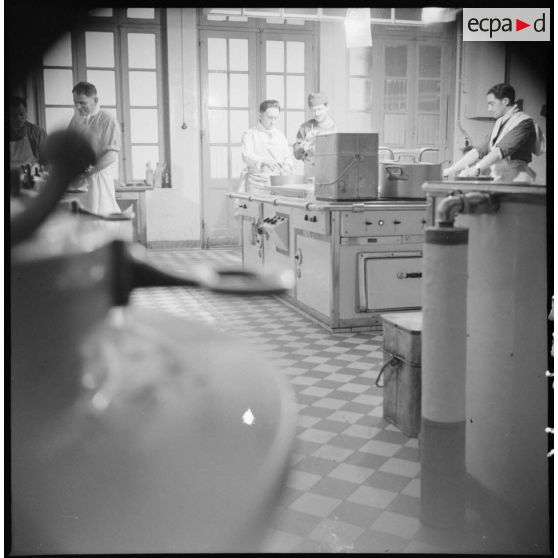 Plan général des cuisines de l'hôpital.