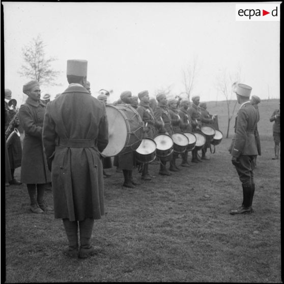 Plan général de la musique du 4e RTM.