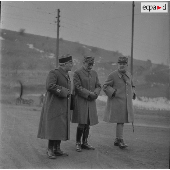 Le Duc de Windsor au front de Lorraine. [légende d'origine]