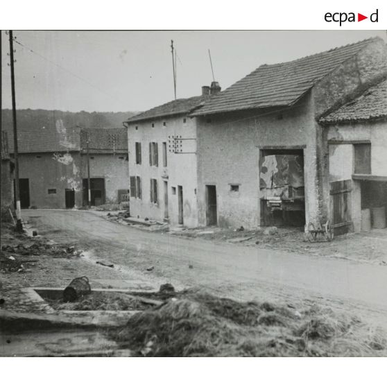 [Village de Bouzonville en Moselle, s.d.]