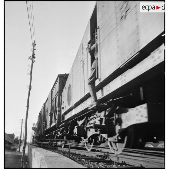 Plan moyen d'un wagon d'un train ALVF.