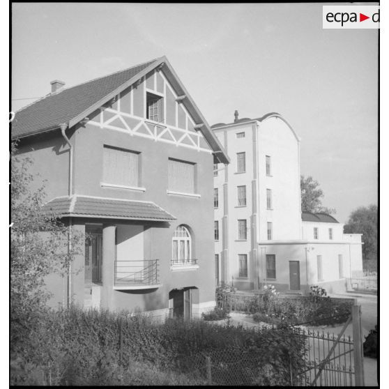 Plan général de bâtiments.