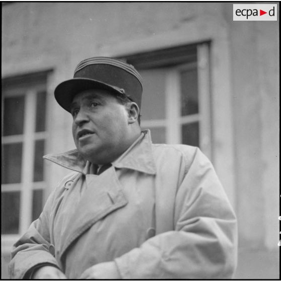 Portrait d'un officier de la 42e DI.