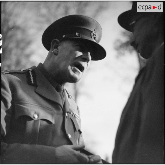 Portrait du général Ironside, chef d'état-major impérial britannique.